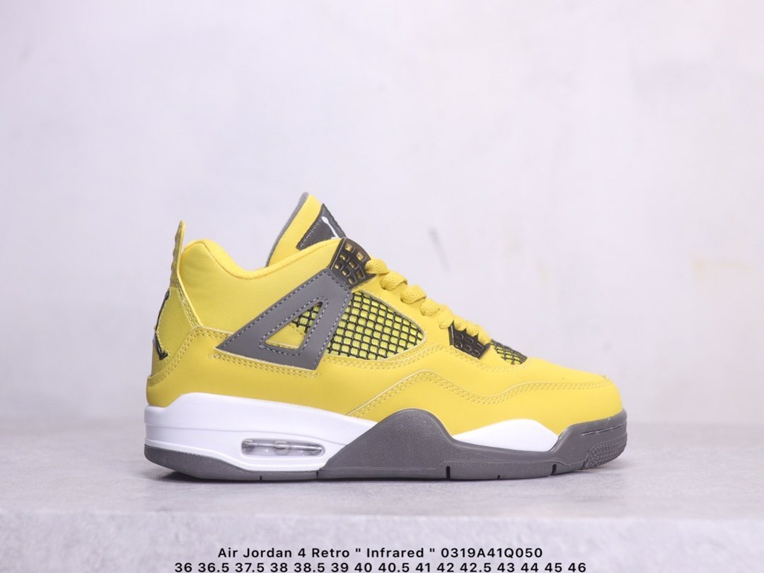 微信图片_20240130110626.jpg Nike Air Jordan 4 Retro yellow - Image 1