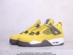 Nike Air Jordan 4 Retro yellow - Image 4